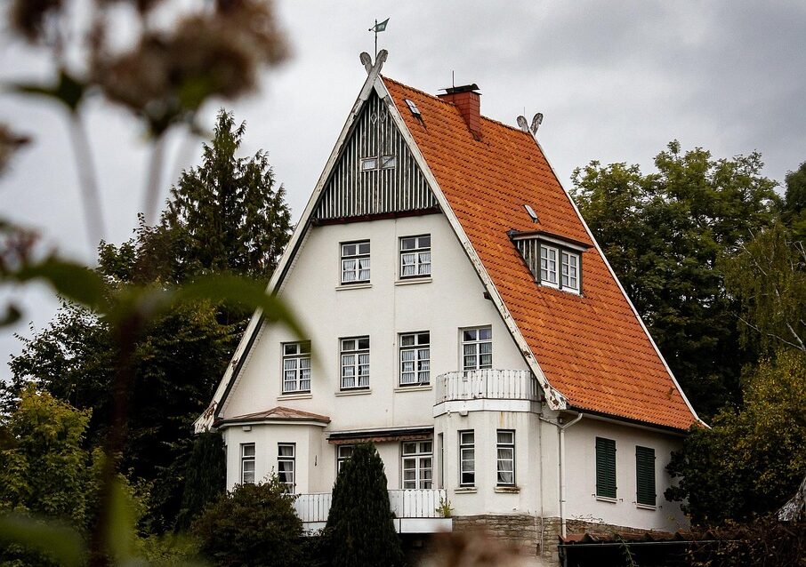 house, villa, building, architecture, property